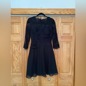 JJS house black formal dress